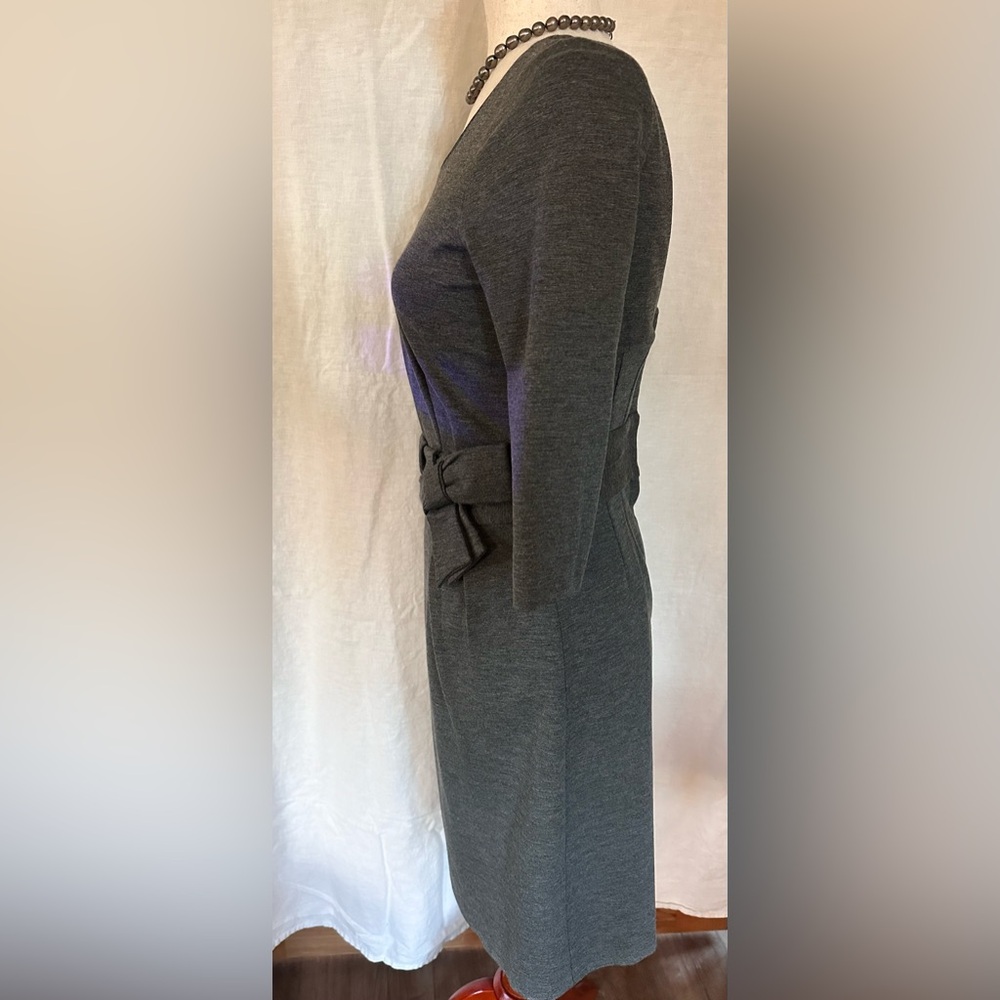 KATE SPADE DRESS SALE!!!! Kate Spade ♠️ NY Magdalena Gray Ponte Dress Sz 2 - Picture 4 of 16